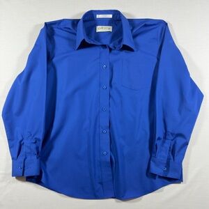 Orvis Blue Button Down Shirt